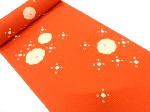 B反　絞り　万寿菊模様　羽尺反物